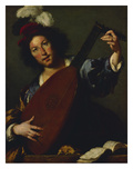A Lutanist, about 1630/1635
