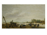Winter Landschaft with a River, 1627