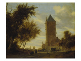 The Watchtower at the Country Road. Probably around 1660