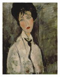 Woman with Black Tie, 1917