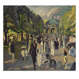 Im Muenchner Hofgarten, 1911