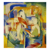 Elefant, Pferd, Rind, 1914