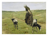 Woman with Goats on the Dunes, 1890