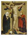 Christ on the Cross with Mary and St. John, about 1450/60