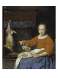 A Kitchen Maid. Probably About 1665