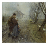 Schwerer Gang (Der Gang Nach Bethlehem), um 1890