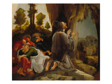 Agony in the Garden (Part of a Winged Altarpiece), about 1530
