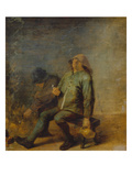 The Smell (Two Smoking Farmers at the Fire Place)