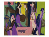 Street Scene at Dusk, 1929