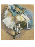 Dancer Adjusting Her Shoes, about 1880/85