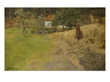 Bauersfrau Bei Der Erntearbeit, 1889