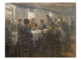 Das Abendmahl. Oelskizze