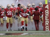 San Francisco 49Ers - Sept 16, 2012: the 49Ers Take the Field