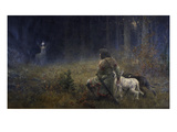 Vision of St. Hubert, 1892