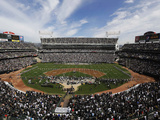 Oakland Raiders - Sept 23, 2012: Oakland Coliseum