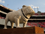 University of Georgia: UGA Statue before the Game in Sanford Stadium