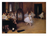 Dancing Class (Classe De Danse), about 1871