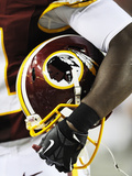 Washington Redskins - Aug 29, 2012: Washington Redskins Helmet