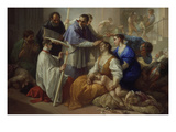 Buy St. Charles Borromeo with Plague Victims, 1713 at AllPosters.com
