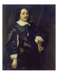 Bildnis Eines Mannes in Schwarzem Atlaswams, 1649