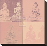 Temple IV Stretched Canvas Print
