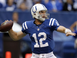Indianapolis Colts - Sept 23, 2012: Andrew Luck