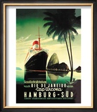 Hamburg to Rio de Janeiro on the Cap Arcona Steamship