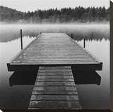 Arrow Dock, Salt Spring Island Stretched Canvas Print