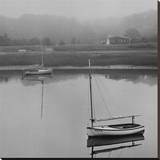 Two Sailboats, Cape Cod Stretched Canvas Print