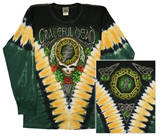 Long Sleeve: Grateful Dead - Gd Shamrock V-dye