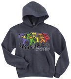 Hoodie: Grateful Dead - Trippy Bears