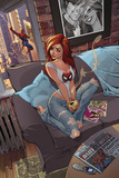 The Amazing Spider-Man #601 Cover: Mary Jane Watson
