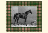 Equestrian Plaid I Art Print