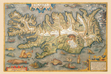 Map of Iceland