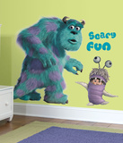 Monsters Inc Giant Sully & Boo Peel & Stick Wall Decals