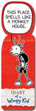 Diary of a Wimpy Kid - Monkey House Shapemark Bookmark