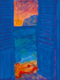 Blue Shutter I
