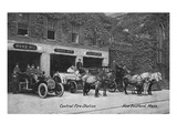 New Bedford, Massachusetts - Central Fire Station Exterior View