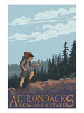 The Adirondacks, New York State - Hiking Scene