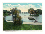 Cleveland, Ohio - Wade Park Lake Scene