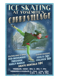Curry Village Ice Skater - Yosemite National Park, California