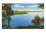 Saratoga Springs, New York - View of Saratoga Lake