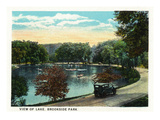 Cleveland, Ohio - Brookside Park and Lake Scene