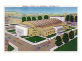 Syracuse, New York - Onondaga County War Memorial View