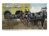 Albert Lea, Minnesota - Fire Department Exterior View