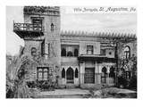 St. Augustine, Florida - Villa Zorayda Exterior View