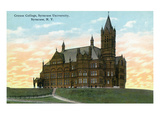 Syracuse, New York - Syracuse University, Crouse College View