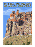 Clarno Palisades - John Day Fossil Beds, Oregon
