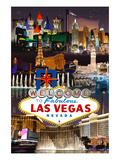 Las Vegas Casinos and Hotels Montage