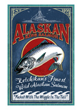 Ketchikan, Alaska - Salmon